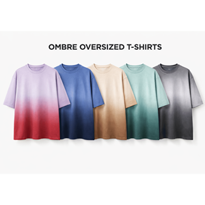 เสื้อยืดโอเวอร์ไซส์ Modern Metro Fade ผ้าคอตตอนพรีเมียม 240 GSM ทรงบ็อกซี่ สไตล์สตรีทแฟชั่น - Product Image 4