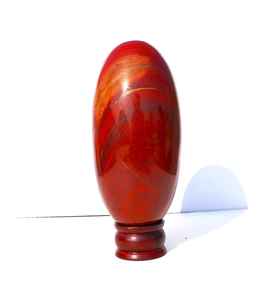 Piedra de Jaspe Rojo Oblonga para Sanación, 8 Pulgadas, Gema Natural Pulida, Decoración Energética para Chakras, Regalo para el Hogar, Venta al por Mayor - Product Image 5
