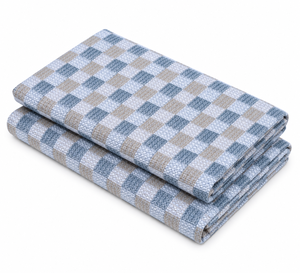 Pure Cotton Bath <b>Towel</b> Green checked ultra light weight Checkered Cotton Kitchen <b>Towel</b> <b>Set</b> Rectangle Woven Adult Use Blue Beige - Product Image 5