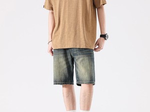 Nouveaux shorts en jean pour hommes, best-sellers, respirants, de luxe, décontractés, lavés, personnalisés, pour l'été, avec poches, style sport décontracté - Product Image 5