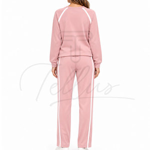 Survêtement pour femmes de bonne qualité, tendance, avec logo personnalisé, léger, à bas prix - Product Image 2