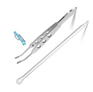 Pince à expresser les glandes de Meibom et à masser les paupières iplusmile en acier inoxydable - Forceps pour yeux secs 12cm - Product Image 4