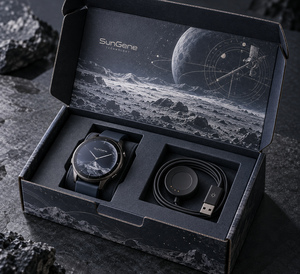 Caja de Envío Corrugada Impresa Personalizada para Kit de Reloj Inteligente Lunar Trail - Product Image 1