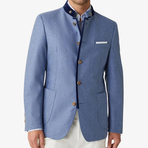 Veste traditionnelle bavaroise pour homme, vêtements traditionnels allemands de qualité supérieure, vente en gros - Product Image 6