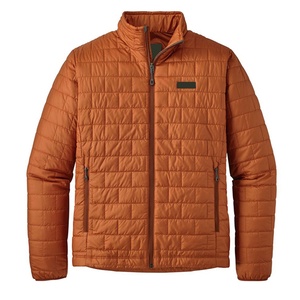 Men's Black Hooded Puffer <b>Jacket</b> With Lime Green Lining Windproof Zipper Closure Casual Winter Coat Solid Color Polyester 2026 - Product Image 3