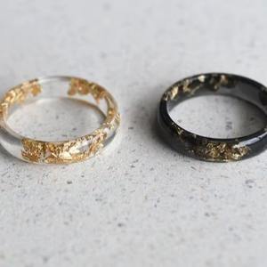 Anillos de Resina Hechos a Mano por Artesanos – Joyería de Moda para Mujer, Ideal para Ocasiones Casuales, Playa y Fiestas, Pedidos al por Mayor - Product Image 1