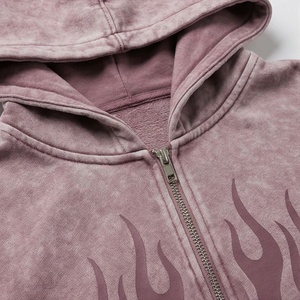<b>Men's</b> Tracksuits Design Acid Wash Printing Fleece Made <b>Pullover</b> Hoodie Sweatpants Sets Adults Casual Street Style - Product Image 4