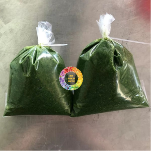 ใบมันสำปะหลังแช่แข็ง (saka saka pondu manioc yuca) กระบวนการแช่แข็งชุดสุญญากาศส่งออกเกรด1กก. - Product Image 4