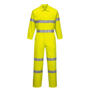 Overol de Seguridad con Logotipo Personalizado, Ropa de Trabajo Reflectante, Traje de Trabajo para Equipos de Construcción, Uniforme Personalizado, Fabricante Mayorista - Product Image 1