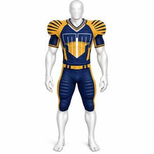 Nouvelle Collection 2026 : Ensemble Maillot et Pantalon de Football Américain Personnalisable avec Logo – Polyester Respirant pour l'Entraînement - Product Image 6