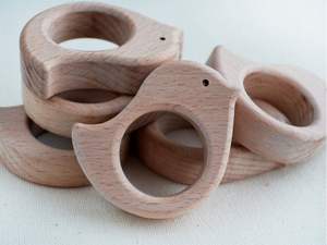 Anneau de serviette en bois d'acacia de haute qualité, décoration de table à manger, mariage, maison, article de décoration intérieure au meilleur prix - Product Image 4