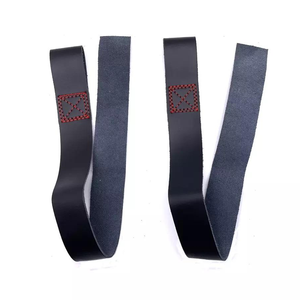 สายรัดยกน้ำหนักหนังแท้คุณภาพสูง ทนทาน ระบายอากาศได้ดี ไม่ลื่น  รับทำโลโก้  ผลิตจากหนังวัว เป็นมิตรต่อสิ่งแวดล้อม น้ำหนักเบา - Product Image 3