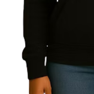 Sweat à capuche noir scintillant pour femme, pull décontracté à manches longues, streetwear quotidien, vêtement de mode confortable pour un style de vie tendance - Product Image 5