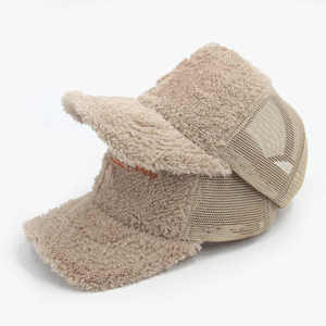 Casquettes de camionneur en maille à 5 panneaux pour hommes, de haute qualité, en gros, avec logo brodé 3D personnalisé, design classique - Product Image 4