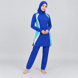 Ensemble Burkini Modeste 3 Pièces Tendance Personnalisé pour Filles – Sublimation Personnalisée - Product Image 1