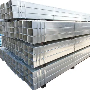 S235 Square Pipe 30*30*1.5 Large Stock Cold Rolled Galvanized Square Metal Tubes Steel Pipe Carbon Steel Rectangular Tube