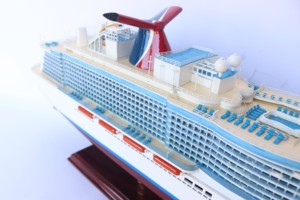 Modelo de Barco de Crucero CARNIVAL TROPHY - Modelo de Barco de Crucero Estadounidense de Madera Pintado a Mano, Moderno, para Decoración del Hogar, Coleccionable, Regalo para el Día del Padre - Product Image 4