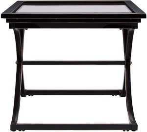 โต๊ะโลหะและกระจกเฟอร์นิเจอร์โต๊ะกาแฟชาโต๊ะเฟอร์นิเจอร์ทันสมัยสำหรับบ้านห้องนั่งเล่นห้องนอนเฟอร์นิเจอร์โต๊ะออกแบบทันสมัย - Product Image 1