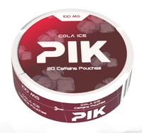Sachets de caféine glacée PIK Cola de qualité alimentaire Wild 100 MG, 20 unités