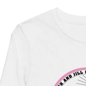 เสื้อสเวตเชิ้ตแขนยาวคอกลมสีขาวสำหรับวัยรุ่นพร้อมโลโก้แจ็คแอนด์จิลออฟอเมริกา 1938 เสื้อสวมหัวผ้าฝ้ายลำลองสำหรับวัยรุ่นทุกวัน - Product Image 4
