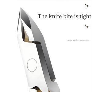 Cortacutículas de Acero Inoxidable, Tijeras para Manicura, Removedor de Piel Muerta, Alicates de Pedicura con Punta de Águila - Product Image 6