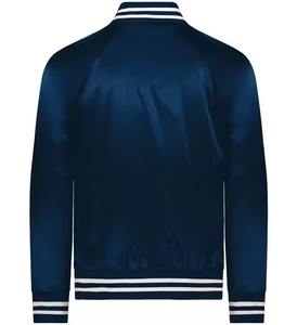 Chaqueta cortavientos para hombre Solid Black Chi Eta Phi Greek Crossing Line y Crest hecha de lona - Product Image 2