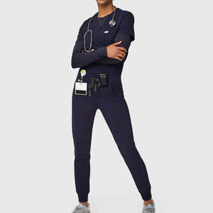 New Design Medical Scrubs Uniform High Quality Nurses Wear Wholesale Scrubs <b>Set</b> From Pakistan Made Customized Scrub <b>Set</b> - Product Image 2