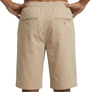 Pantalones Cortos Deportivos de Verano Ecológicos de Alta Calidad, con Cordones Largos, Color Sólido, Transpirables, de Secado Rápido, con Logotipo Personalizado Serigrafiado - Product Image 3