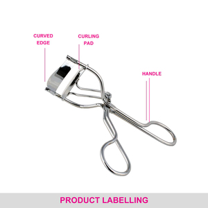 Wholesale Women's German Stainless Steel Heated Disposable Eyelash Curler A+ Grade Quality Custom Logo Customized Packing - Product Image 3