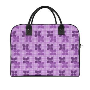 Maletín para portátil impermeable con diseño a cuadros en marrón y crema, delgado, para negocios, con asas superiores y cremalleras suaves. - Product Image 3