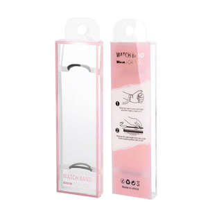 Caja de Lujo Reciclable para Correa de Reloj, con Logotipo Personalizado Impreso, para Correa de Apple Watch, con Gancho de Plástico para Colgar, Venta al Por Mayor - Product Image 3