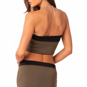 Factory Manufacturer Tube <b>Tops</b> Seamless Ladies Strapless Tube <b>Tops</b> High Quality Sportswear Yoga <b>Top</b> best selling OEM 2026 - Product Image 2