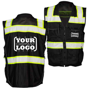 Chaleco Reflectante de Alta Visibilidad Personalizado, Ropa de Trabajo de Seguridad con Cinta Reflectante para Trabajadores Industriales, Proveedor - Product Image 4
