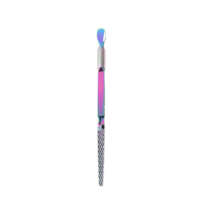Premium Stainless Steel Dual Ended Nail Cuticle Pusher <b>Cleaning</b> Remover <b>Tool</b> Wholesale Price - Product Image 1