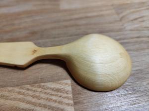 Cuchara de Té de Madera Sostenible, Cuchara de Café y Azúcar de Madera Natural, Acabado Liso, Utensilio de Cocina Reutilizable - Product Image 3