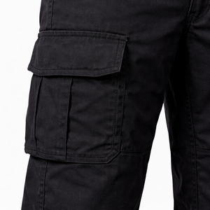 Pantalon cargo léger pour homme, pantalon cargo multi-poches, pantalon cargo tendance pour homme, coupe slim - Product Image 4