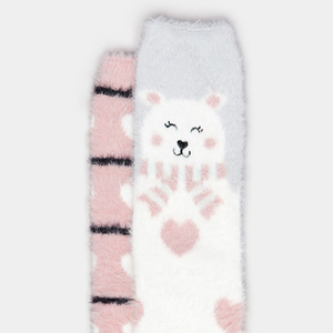 Fashion <b>Women</b> Wool Knit <b>Socks</b> <b>Warm</b> Comfortable Crew <b>Socks</b> for Winter Outdoor Walking Travel and Casual Wear - Product Image 4