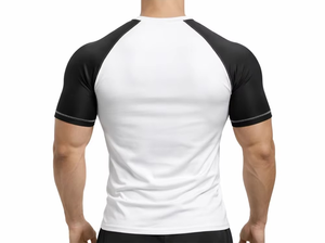 Camiseta Deportiva de Compresión para Hombre, Ajustada, de Alta Calidad, Color Sólido - Product Image 6