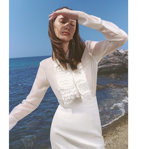 High Quality Silk <b>Skirts</b> For Women ODM OPALINE MAXI <b>SKIRT</b> High Waist Premium Line Floor-Length Maxi Elegant Long <b>Skirts</b> Women - Product Image 2