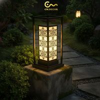 Lampes de jardin LED semi-encastrées IP65 AC 3500K (blanc chaud) avec support en acier/inox détachable, conception AutoCAD, pour extérieur/villa/jardin, Vietnam