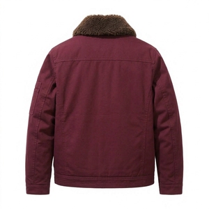 Chaqueta Bomber Casual para Hombre, Cómoda, con Cierre, Gruesa, para Otoño, Resistente al Viento, Transpirable, de Poliéster, para Viajes y Actividades al Aire Libre - Product Image 3
