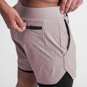 ST01 Summer Casual <b>Mid</b> Anti-Wrinkle Breathable Quick Dry Polyester Board Shorts Men's Sports Workout Running Training Gym Shorts - Product Image 4