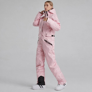 Nuevo Traje de Esquí Retro para Adultos, Chaqueta de Snowboard, Mono de una Pieza con Cremallera, Transpirable, Unisex, Invierno, Nailon/Algodón - Product Image 6