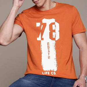 T-shirt Oversize 2026 en Coton à Séchage Rapide, Couleur Unie, Prix Abordable avec Impression Sérigraphique, Fabriqué au Pakistan - Product Image 3