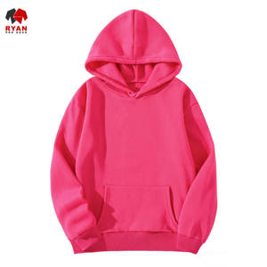 Sweat-shirts à capuche unis pour hommes Ryan Pro Gear avec logo personnalisé, style pull-over, 100 % coton molletonné respirant, design ODM/OEM pour l'hiver - Product Image 3