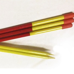 เสาป้ายจราจร FRP พร้อมแถบสะท้อนแสง, เสาติดตั้งป้ายหิมะ, เสาธงไฟเบอร์กลาส - Product Image 6