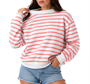 Sudadera Oversize de Cuello Alto para Mujer, Marca Privada, Estilo Casual, Top de Moda, Proveedor para Pedidos al por Mayor - Product Image 1