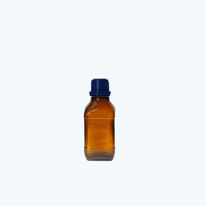 Botella reactiva cuadrada de vidrio ámbar, productos químicos de embalaje perfecto - Product Image 3