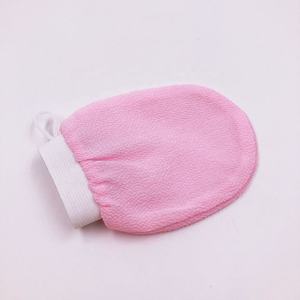 Guante Kessa Marroquí Color Café, Guante Exfoliante Coreano de Viscosa, Guantes de Baño Marroquíes - Product Image 1