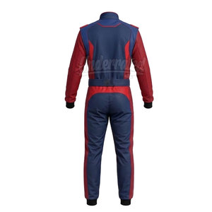 Durable Driver Racing <b>Suit</b> Custom Overalls <b>Full</b> <b>Body</b> Lightweight Fabric Breathable Construction Track Event Overall - Product Image 3